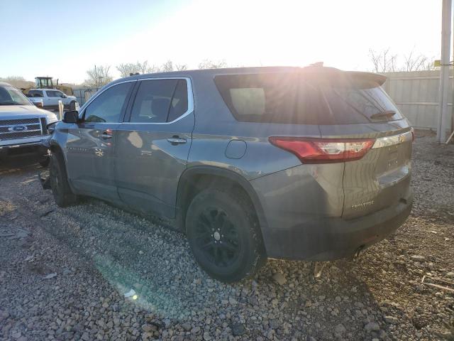 1GNERFKW2KJ160160 - 2019 CHEVROLET TRAVERSE LS GRAY photo 2