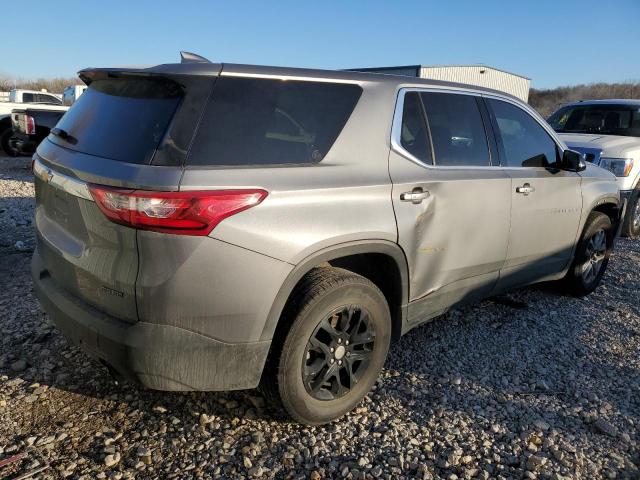 1GNERFKW2KJ160160 - 2019 CHEVROLET TRAVERSE LS GRAY photo 3