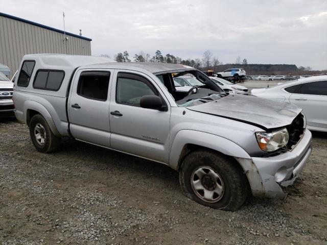 5TEMU52N36Z162287 - 2006 TOYOTA TACOMA DOUBLE CAB LONG BED SILVER photo 4