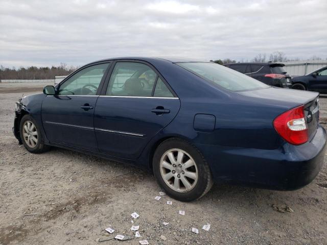 4T1BF30K53U041811 - 2003 TOYOTA CAMRY LE BLUE photo 2