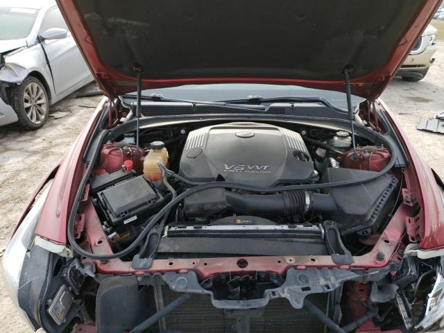 1G6AY5S31E0170945 - 2014 CADILLAC CTS PERFORMANCE COLLECTION Красный фото 11