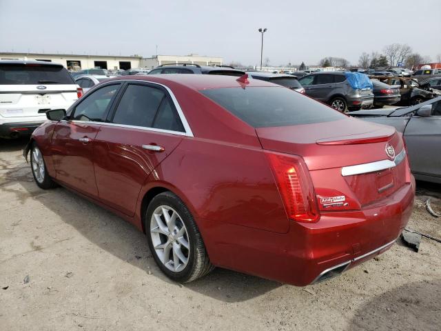 1G6AY5S31E0170945 - 2014 CADILLAC CTS PERFORMANCE COLLECTION RED photo 2