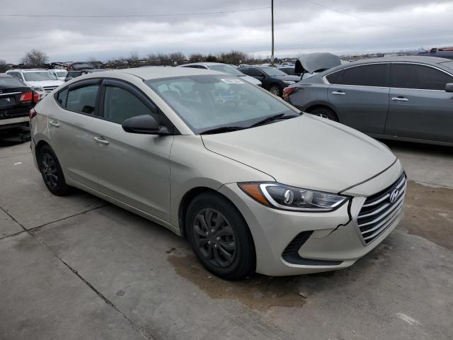 KMHD74LF1HU407846 - 2017 HYUNDAI ELANTRA SE SILVER photo 4