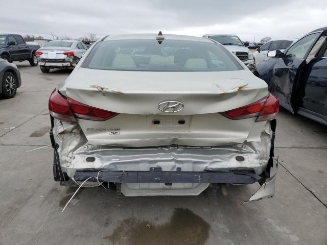 KMHD74LF1HU407846 - 2017 HYUNDAI ELANTRA SE SILVER photo 6