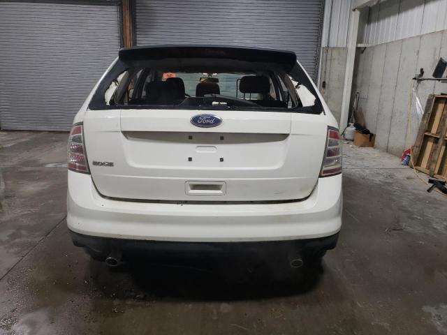 2FMDK3GC5ABB31546 - 2010 FORD EDGE SE WHITE photo 6