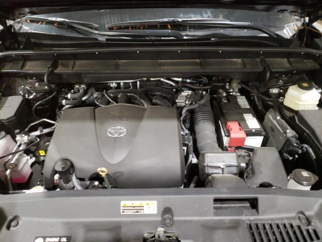 5TDGZRBH3NS213766 - 2022 TOYOTA HIGHLANDER XLE BLACK photo 12