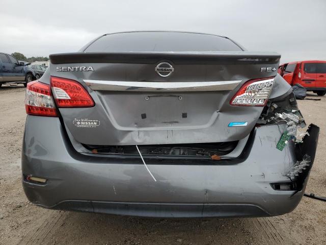 3N1AB7AP3FY325679 - 2015 NISSAN SENTRA S GRAY photo 6