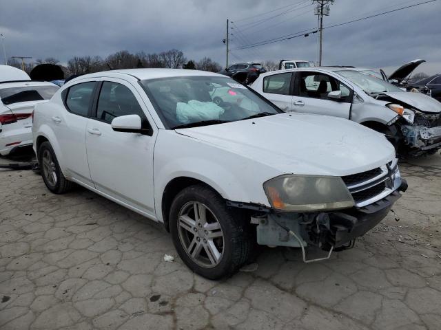 1C3CDZCB6CN194645 - 2012 DODGE AVENGER SXT WHITE photo 4