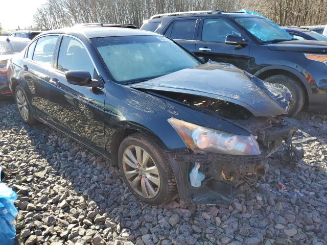 1HGCP2F82BA105283 - 2011 HONDA ACCORD EXL BLACK photo 4