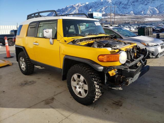 JTEBU11F770009631 - 2007 TOYOTA FJ CRUISER YELLOW photo 4