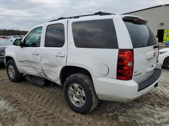 1GNSKBE05CR158140 - 2012 CHEVROLET TAHOE K1500 LT WHITE photo 2