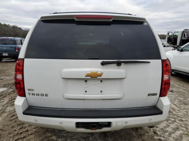 1GNSKBE05CR158140 - 2012 CHEVROLET TAHOE K1500 LT WHITE photo 6