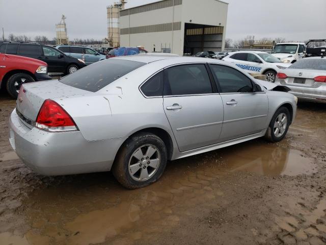 2G1WB5EN0A1167365 - 2010 CHEVROLET IMPALA LT SILVER photo 3