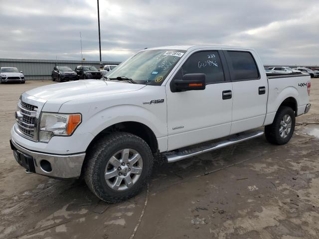 1FTFW1ET3DKD41033 - 2013 FORD F150 SUPERCREW WHITE photo 1