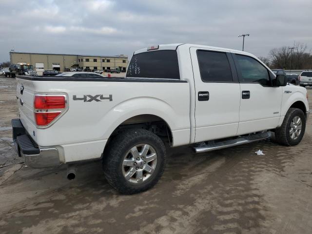 1FTFW1ET3DKD41033 - 2013 FORD F150 SUPERCREW WHITE photo 3