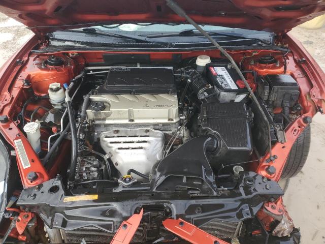 4A3AK24F18E029446 - 2008 MITSUBISHI ECLIPSE GS ORANGE photo 11