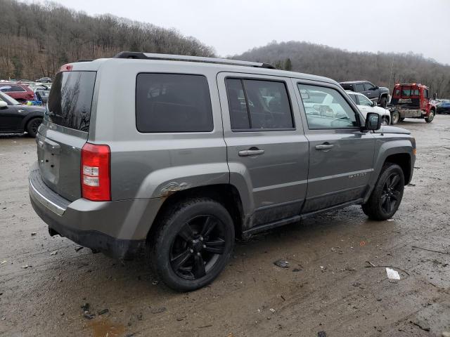 1C4NJRFB3DD174272 - 2013 JEEP PATRIOT LATITUDE GRAY photo 3