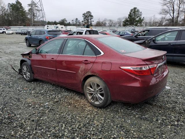 4T1BF1FK5GU577093 - 2016 TOYOTA CAMRY LE RED photo 2