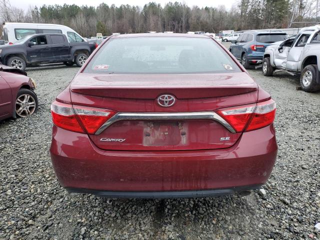 4T1BF1FK5GU577093 - 2016 TOYOTA CAMRY LE RED photo 6