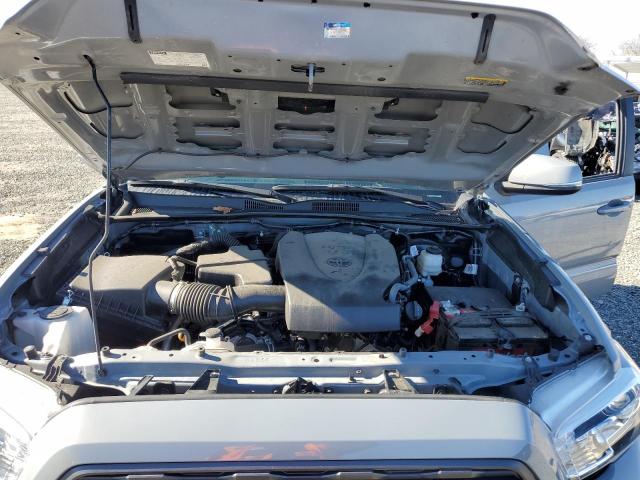 3TMCZ5AN7MM386901 - 2021 TOYOTA TACOMA DOUBLE CAB ნაცრისფერი ფოტო 11