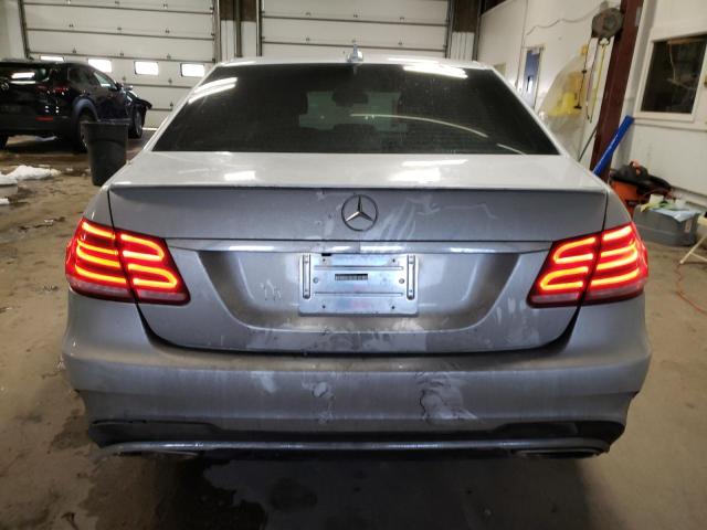 WDDHF8JB1EA785264 - 2014 MERCEDES-BENZ E 350 4MATIC SILVER photo 6