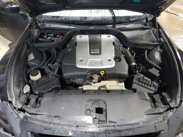 JNKCV64E38M127514 - 2008 INFINITI G37 BASE BLACK photo 11