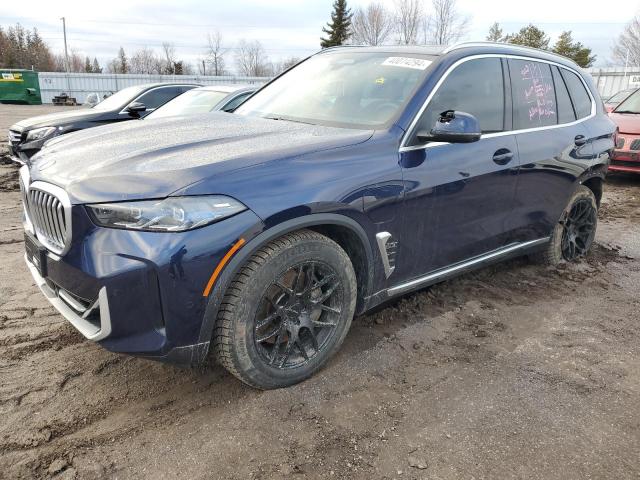 5UX43EU06R9T53222 - 2024 BMW X5 XDRIVE50E 蓝色 照片 1