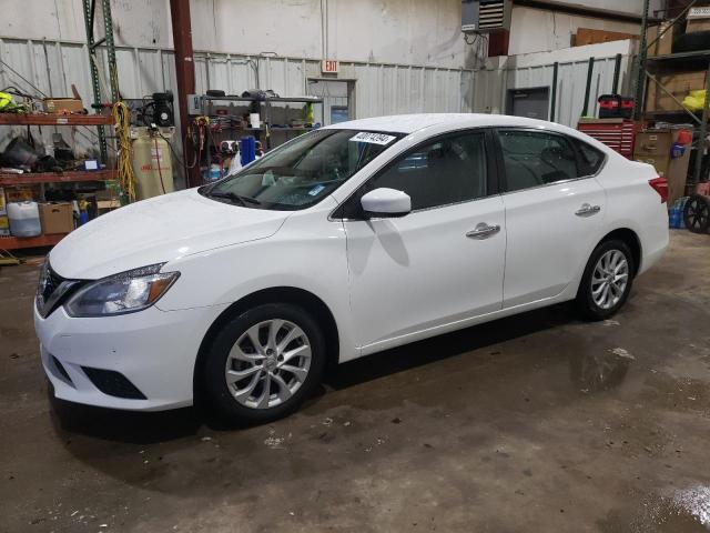 3N1AB7AP5JY221090 - 2018 NISSAN SENTRA S WHITE photo 1