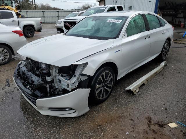 1HGCV3F41LA001264 - 2020 HONDA ACCORD HYBRID EX WHITE photo 1