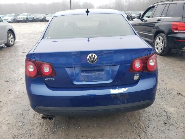 3VWRZ71K28M181095 - 2008 VOLKSWAGEN JETTA SE BLUE photo 6