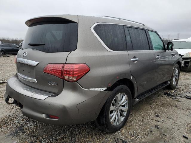 JN8AZ2NE4H9157665 - 2017 INFINITI QX80 BASE GRAY photo 3