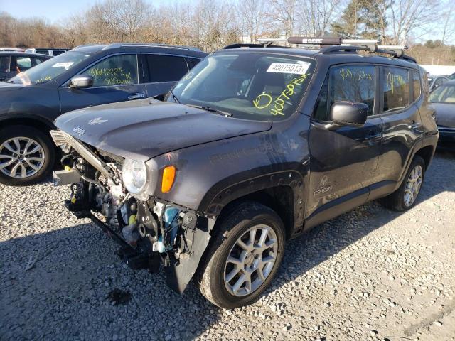 ZACNJBBB8LPL06727 - 2020 JEEP RENEGADE LATITUDE GRAY photo 1