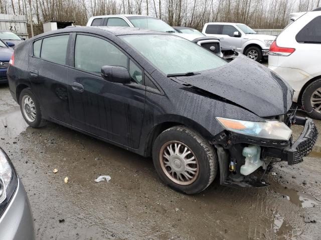 JHMZE2H55AS016431 - 2010 HONDA INSIGHT LX BLACK photo 4