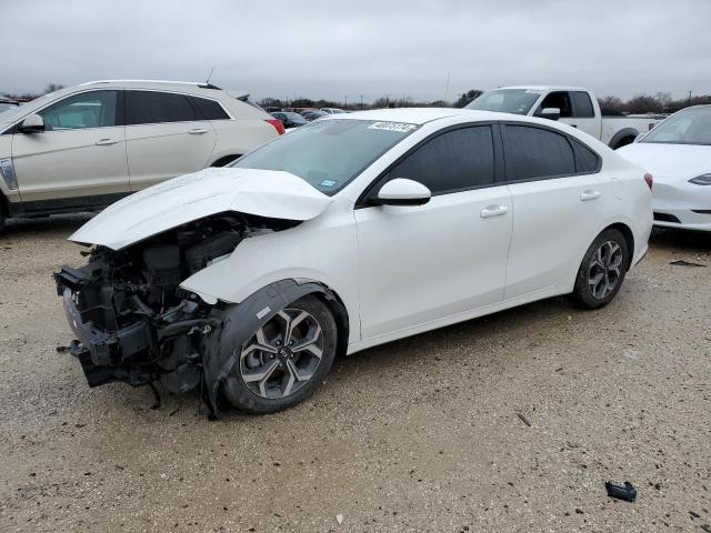 3KPF24AD5LE201868 - 2020 KIA FORTE FE WHITE photo 1