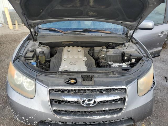 5NMSG13D87H027174 - 2007 HYUNDAI SANTA FE GLS SILVER photo 12