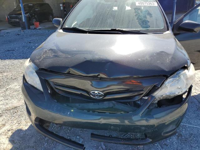 5YFBU4EEXCP054408 - 2012 TOYOTA COROLLA BASE შავი ფოტო 11