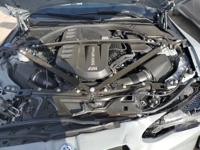 WBS33BA00NCK89507 - 2022 BMW M4 COMPETITION SILVER photo 11