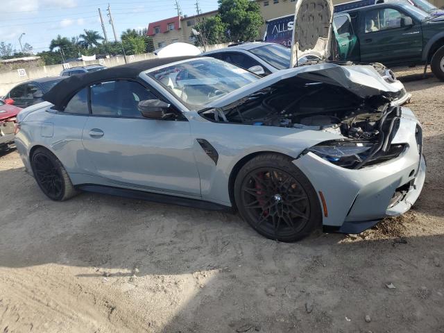 WBS33BA00NCK89507 - 2022 BMW M4 COMPETITION SILVER photo 4