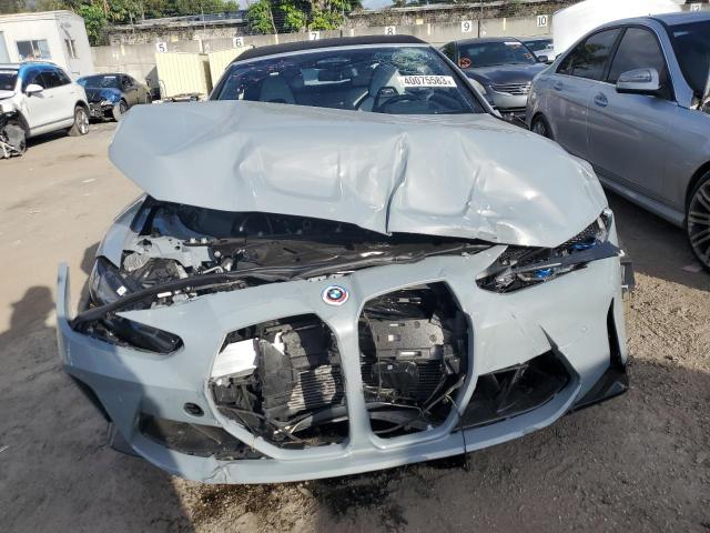 WBS33BA00NCK89507 - 2022 BMW M4 COMPETITION SILVER photo 5