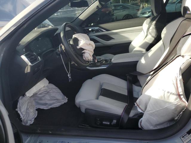 WBS33BA00NCK89507 - 2022 BMW M4 COMPETITION SILVER photo 7