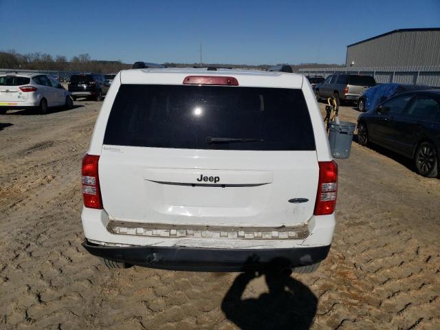 1C4NJPFAXGD621096 - 2016 JEEP PATRIOT LATITUDE WHITE photo 6