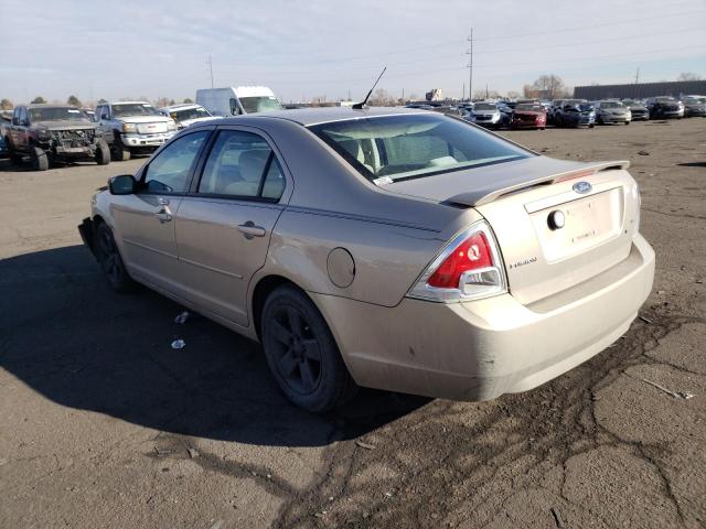 3FAHP07Z68R185739 - 2008 FORD FUSION SE GOLD photo 2