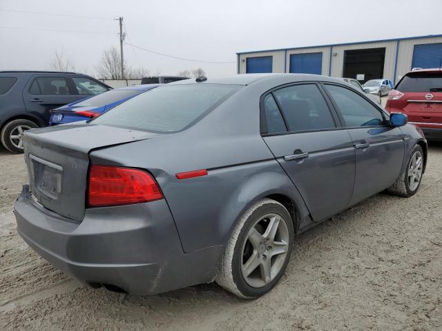 19UUA66275A081110 - 2005 ACURA TSX GRAY photo 3