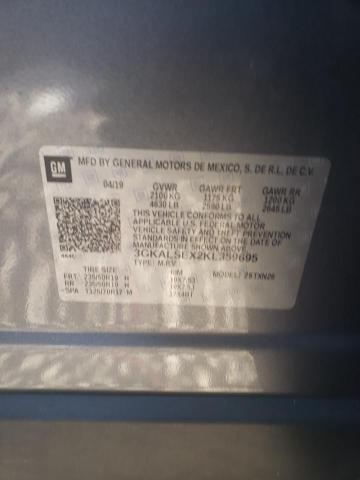 3GKALSEX2KL359695 - 2019 GMC TERRAIN DENALI SILVER photo 13