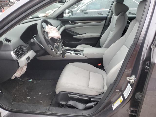 1HGCV1F17KA068976 - 2019 HONDA ACCORD LX GRAY photo 7