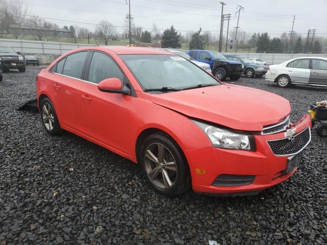 1G1PE5SB5E7415270 - 2014 CHEVROLET CRUZE LT RED photo 4