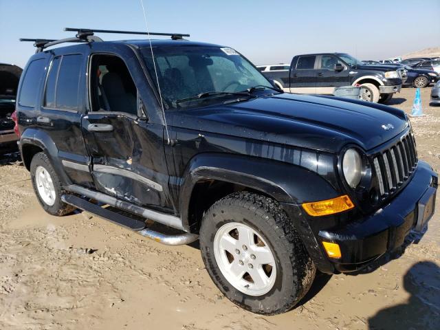 1J4GL48K27W721392 - 2007 JEEP LIBERTY SPORT BLACK photo 4