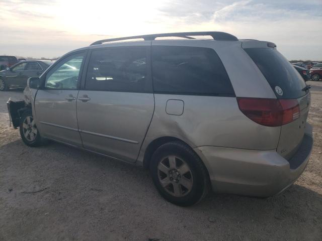 5TDZA22C15S285920 - 2005 TOYOTA SIENNA XLE SILVER photo 2