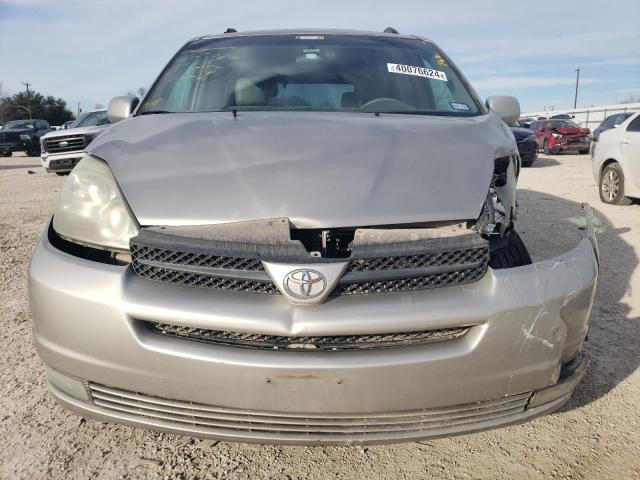 5TDZA22C15S285920 - 2005 TOYOTA SIENNA XLE SILVER photo 5