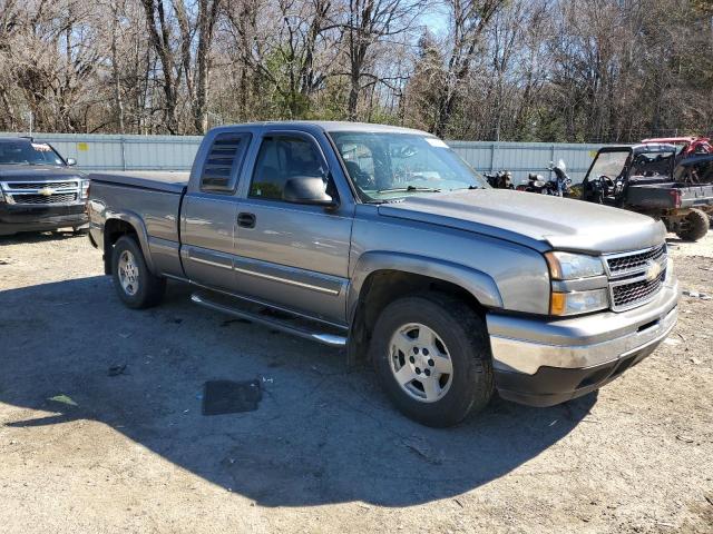 1GCEK19B16Z191989 - 2006 CHEVROLET SILVERADO K1500 GRAY photo 4